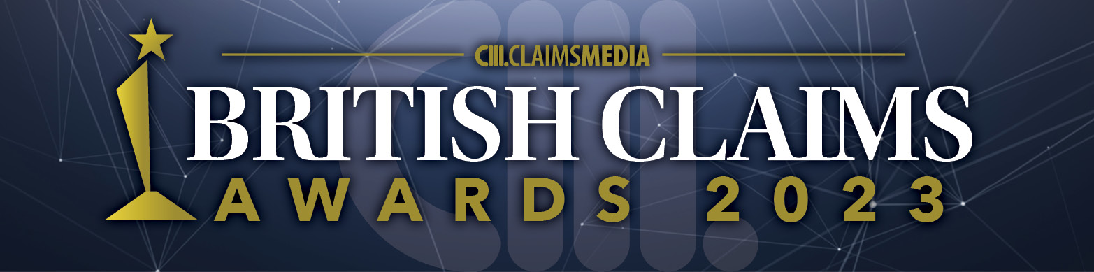 British Claims Awards 2023 logo