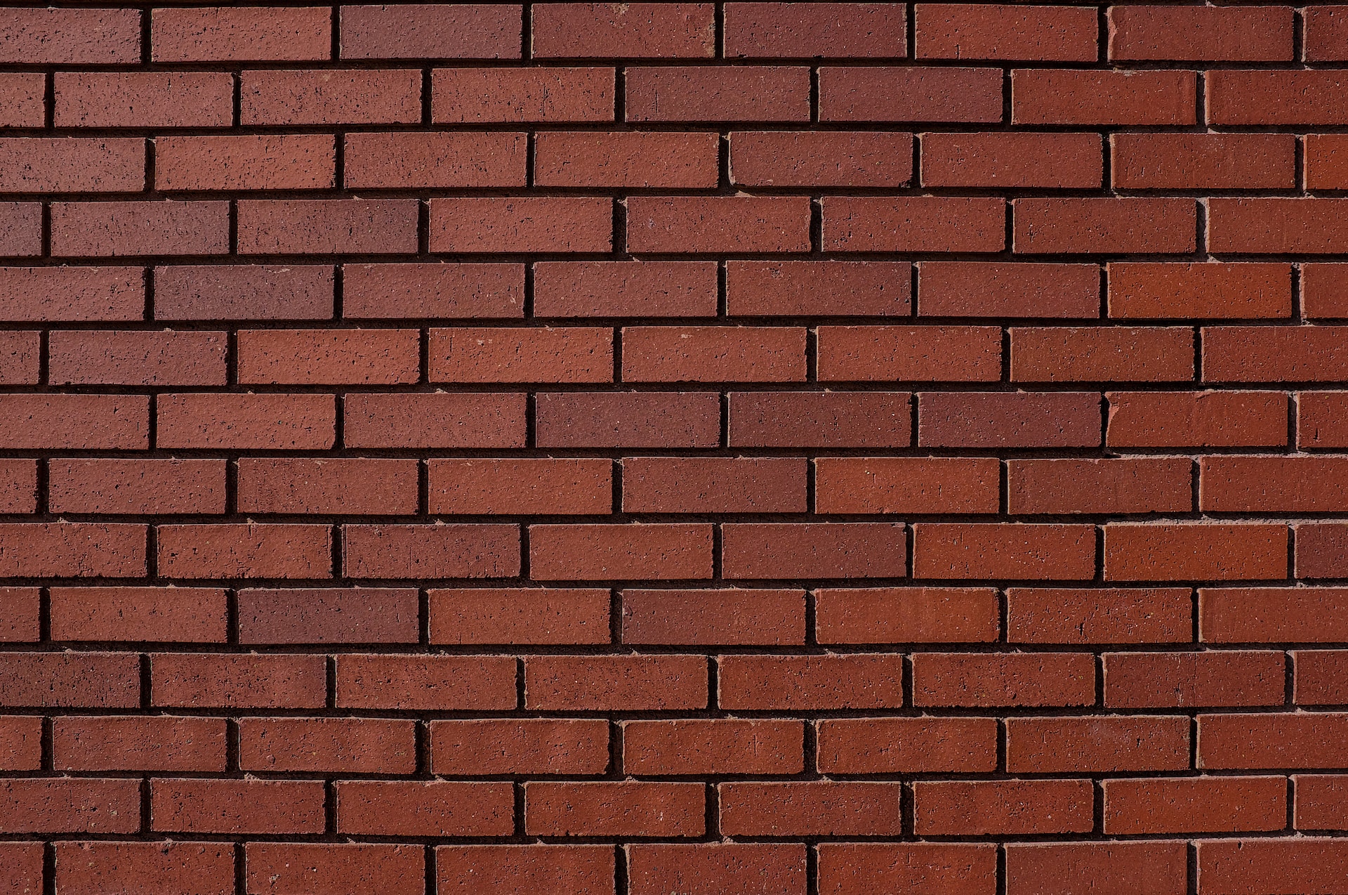 A red brick wall