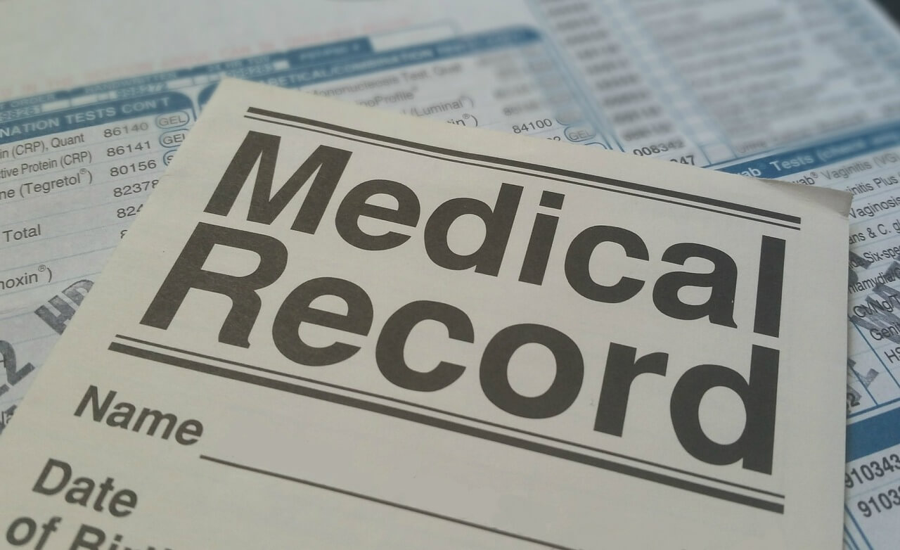 A medical record