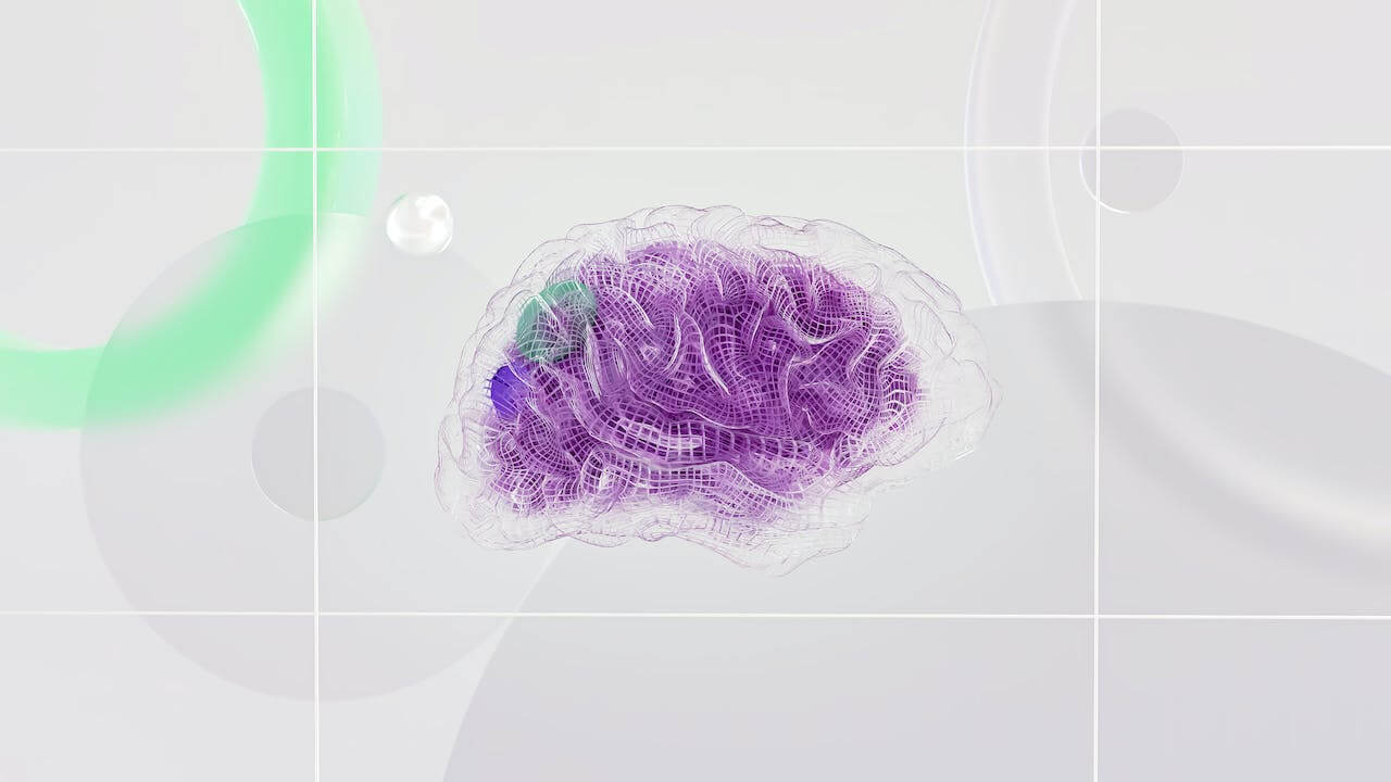 A 3d design of a brain